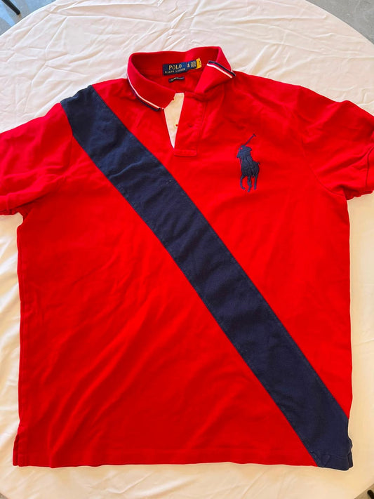 Polo Ralph Lauren Shirt With Red Trim